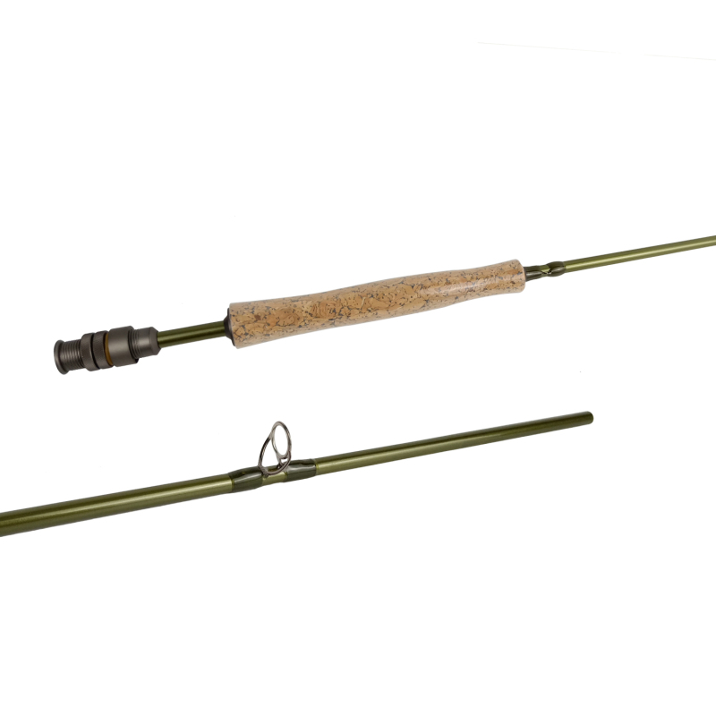 Aventik economic 6 pieces travel fly fishing rods are made of 24T 100% carbon fiber, fast action, light weight, and super compact.