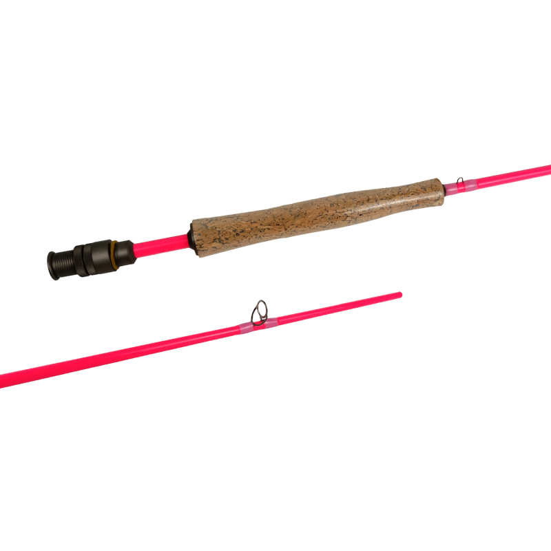 Aventik economic 6 pieces travel fly fishing rods are made of 24T 100% carbon fiber, fast action, light weight, and super compact.