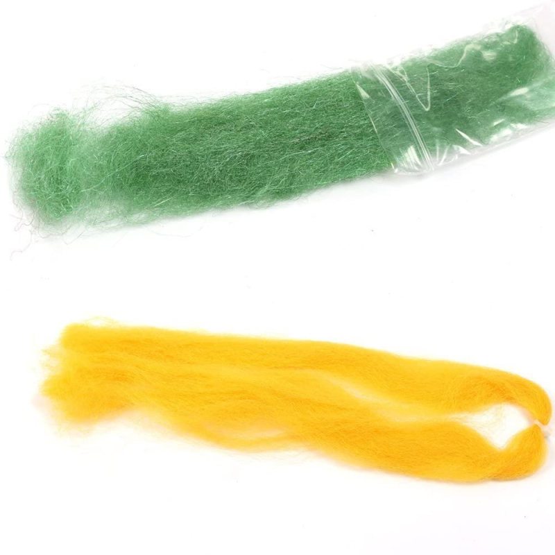 Riverruns UV Streamer Fiber Dubbing Brush, Flash Blend, Micro Leg Combo Pack Super Realistic Fly Tying Materials Proudly Made in Europe