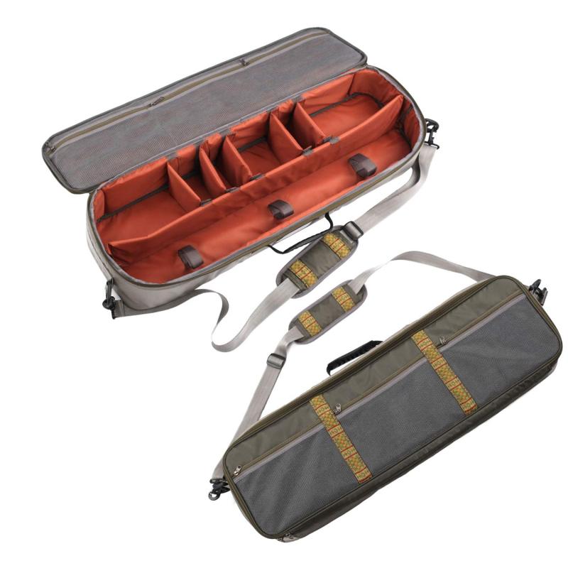 Aventik Multi-Function Fishing Rod&Gear Case All in One Easy Carry Super Light Weight Compartment Adjustable