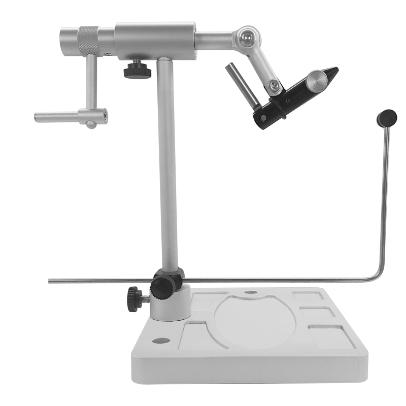 Riverruns Colorado 081 Full Rotary Design Fly Tying Vise Easy Adjustment of Rotation Resistance 26 to 4/0 Hook Sizes