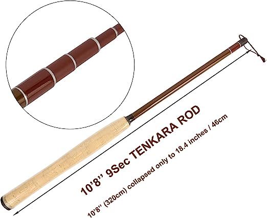 Aventik Z Tenkara Rods Pro IM12 Nano 6:4 Action 5 Most Used Sizes All Water Conditions Quality Carbon Tube Packing, Extra Spare Sections Included, Tenkara Fly Rods&Combo