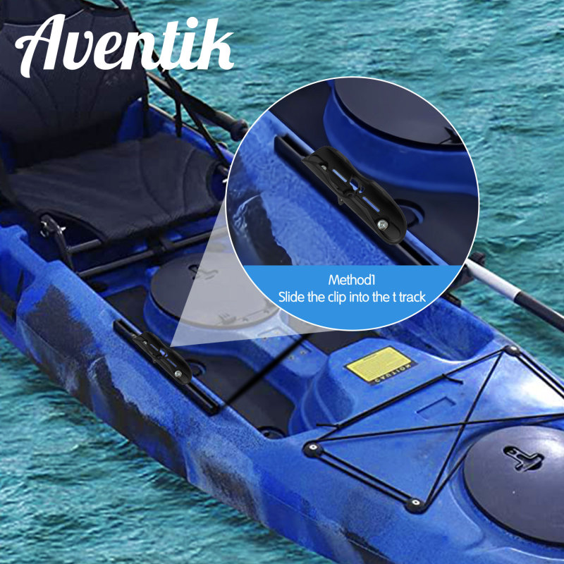 Aventik Kayak Paddle Clip Kayak Paddle Holder are Compatible with Perception Kayaks, Emotion Kayaks, Lifetime Kayaks, Pelican Kayaks and Malibu kayaks