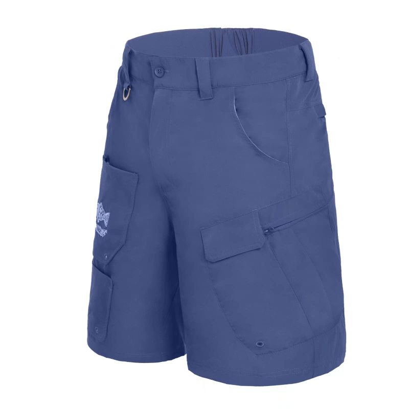 Aventik  9 Pockets Performance Fishing Shorts, Water-Repellant Cargo Short, Breathable UPF 50+ Hiking Shorts