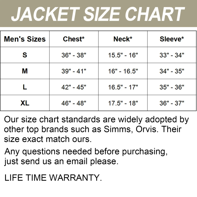 Riverruns Fishing Jacket Breathable Outdoor Waterproof Rain Wading Jacket for Men Fishing,Hiking,Kayak and Hunting