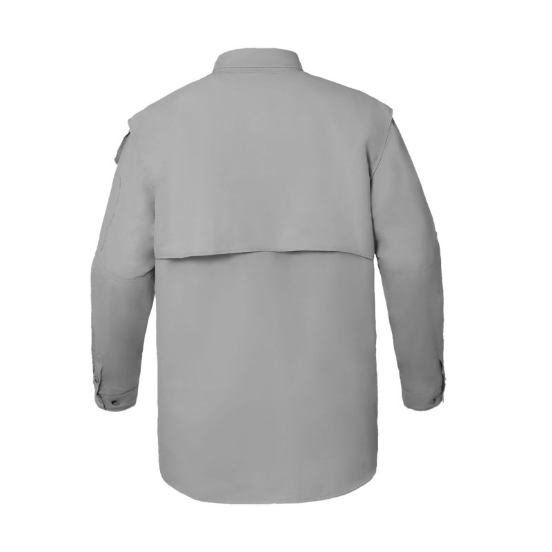 UPF 50+ Men's Fishing Shirts Long Sleeve UV Protection Shirts Water-Repellent for Hiking, Fishing, Camping
