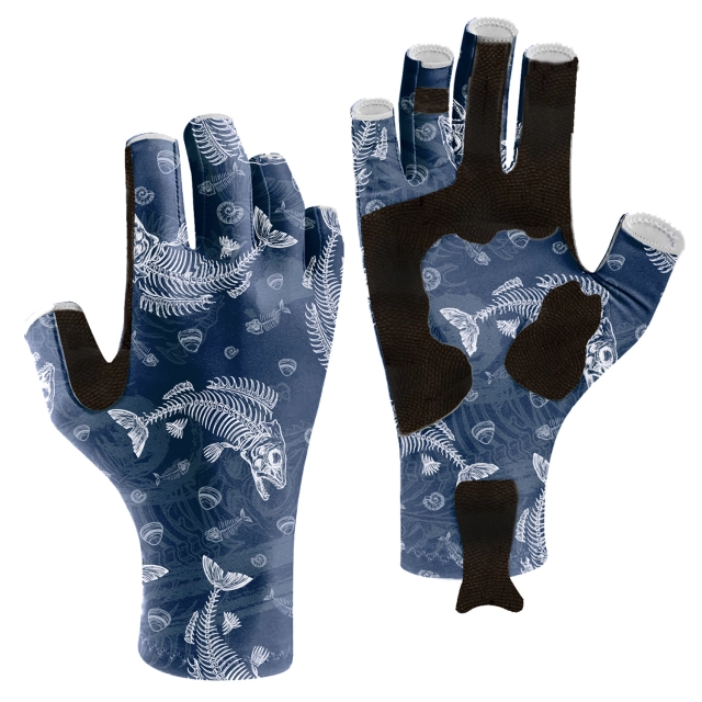 Riverruns Fingerless Fishing Gloves are Designed for Men and Women Fishing, Boating, Kayaking, Hiking, Running, Cycling and Driving.