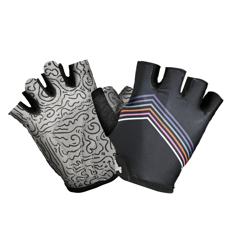 Riverruns Kayak Gloves Half Finger Padded Palm Sailing Gloves UPF50+ Fishing Gloves for Paddling, Sailing, Cycling, Driving