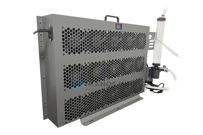 Intelligent temperature control ASIC water cooling row 12KW