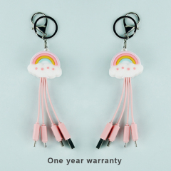Rainbow 3 In 1 Charging Cable
