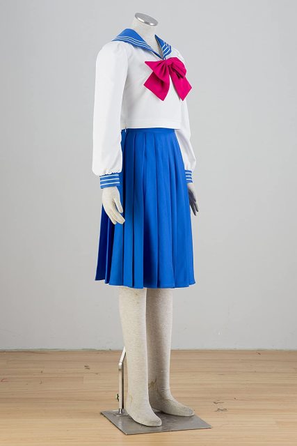Sailor Moon Tsukino Usagi Mercury Cosplay Costume 4 Pcs Set