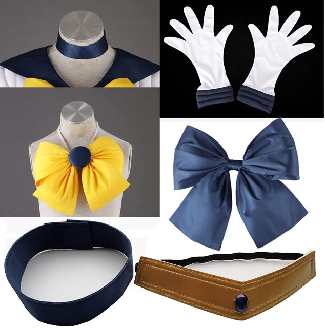 Sailor Moon Uranus Tenoh Haruka Cosplay Costume 6 Pcs Set