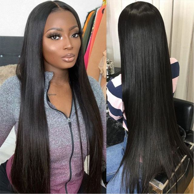 Laborhair 30″ 32″ 34″ 36″ 38″ 40″ Super-Long Straight Human Hair 13x4 Lace Front Wigs