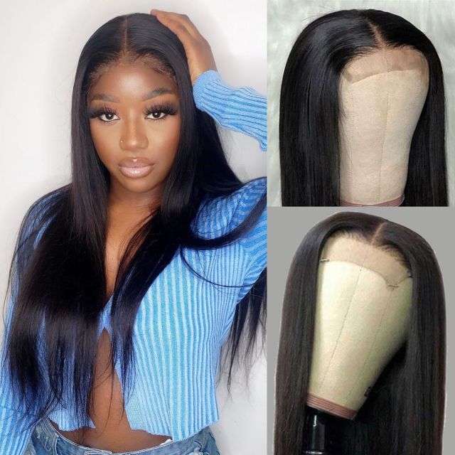 Laborhair 4x4 Lace Closure Wig Straight Human Hair Wigs Sale
