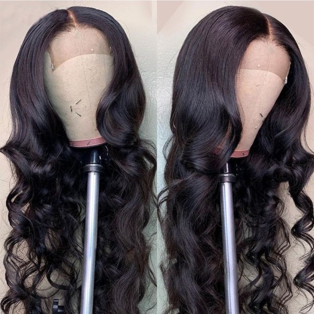 Laborhair 4x4 Lace Closure Wig Body Wave Human Hair Wigs