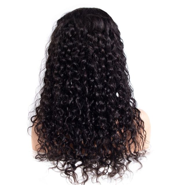 Laborhair 4x4 Lace Closure Wig Water Wave Human Hair Wigs