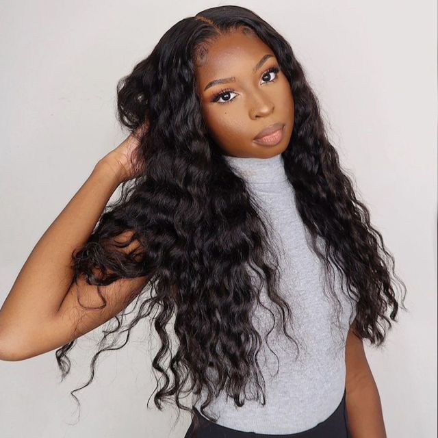 Laborhair 5x5 HD Closure Wigs High Quality Water Wave 6x6 Lace Closure Wig
