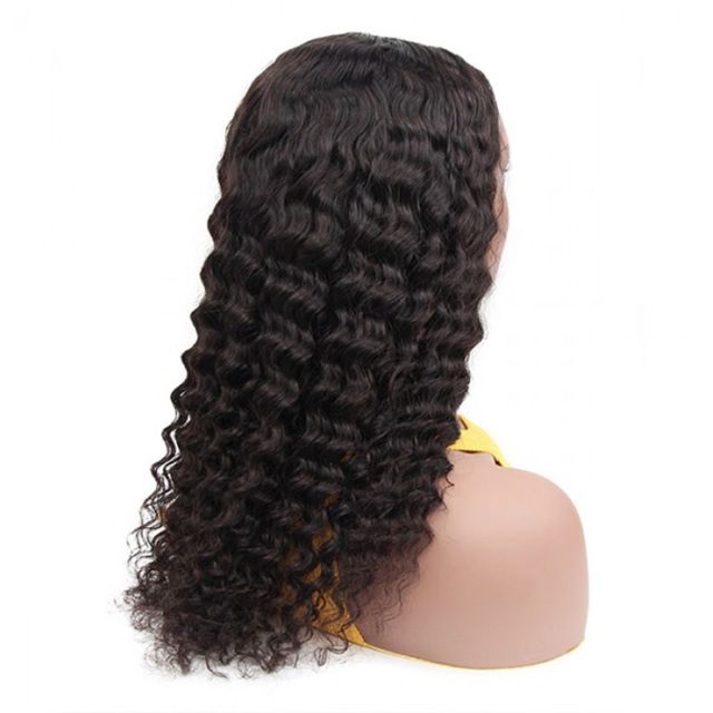 Laborhair U Part Human Hair Wigs Brazilian Deep Wave Pre-Plucked Best Human Hair Wig