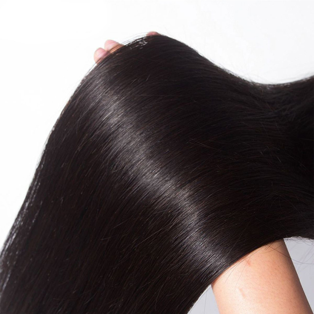Laborhair Brazilian Straight Virgin Hair 4 Bundles With Frontal Human Hair Bundles With Frontal Best Deal Hair Vendors