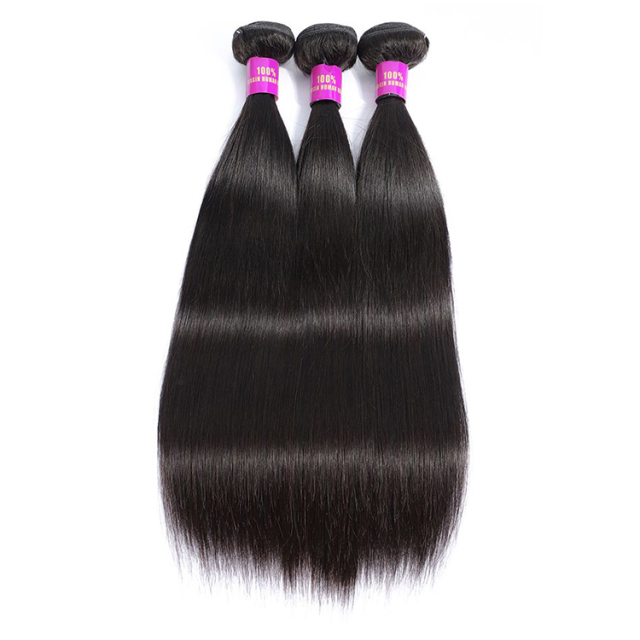 Labor Hair Extension Cambodian Virgin Remy Straight Human Hair Bundles Deals Natural Straight Weave 3pcs/lot Natural Colour Products Weft