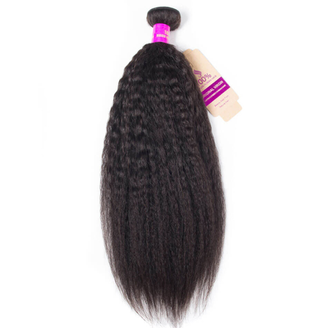 Laborhair Kinky Straight Hair Brazilian Virgin Hair 3 Bundles High Quality Virgin Human Hair Yaki Straight Hair Vendors