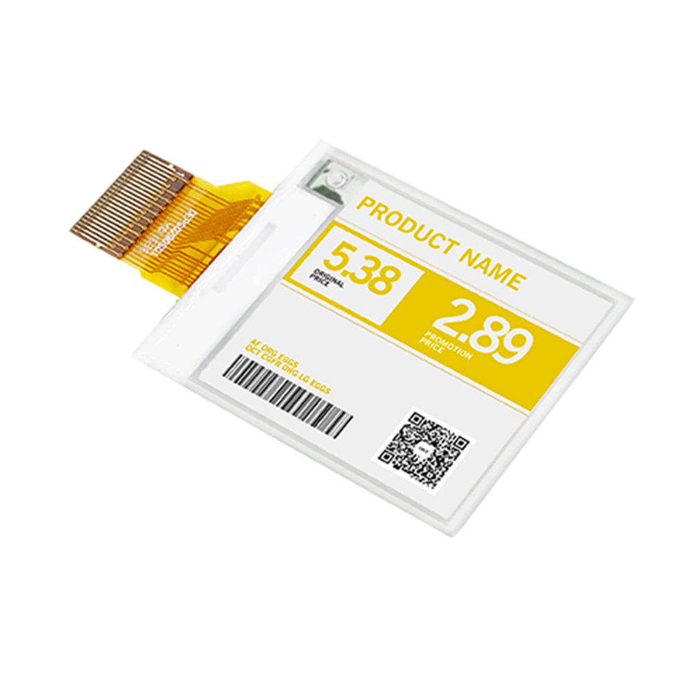 DKE 1.50 Inch Black/White/Yellow E-Paper Display