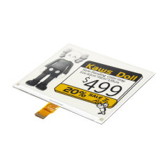 DKE 5.83 Inch Black/White/Yellow ePaper Display