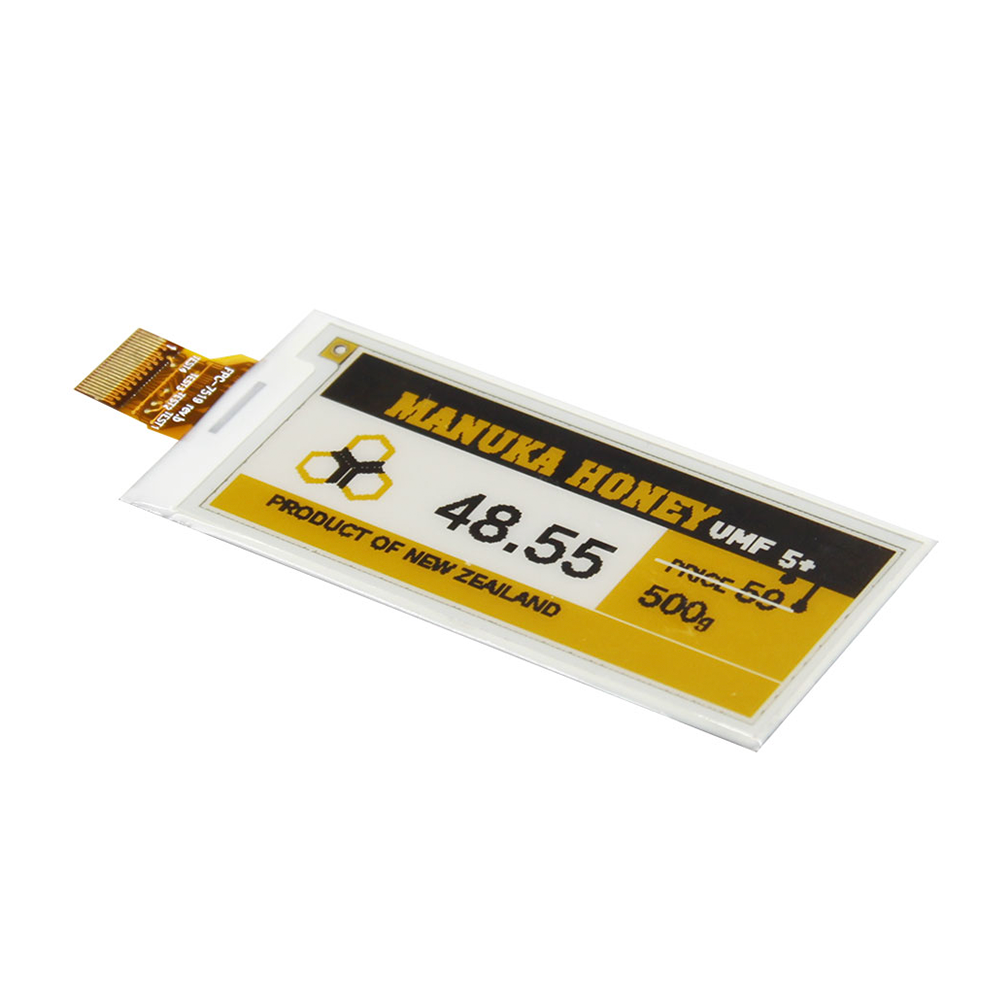 DKE 2.9 Inch Black/White/Yellow ePaper Display