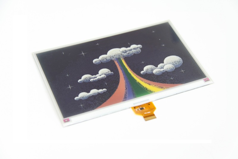 7.3 inch color epaper display