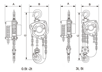 H-Lift Chain Hoist, Chain Block from China