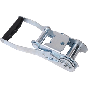 white zinc plated ratchet buckle for tie down strap en12195-2