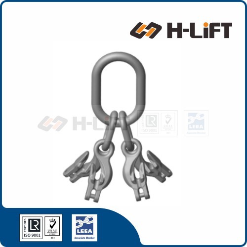 Grade 100 Master Link Assembly with Integrated Shortening Hooks, MAQ type