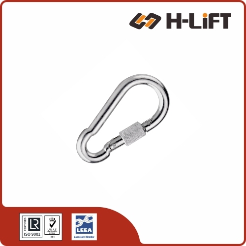 Stainless Steel Snap Hook with Screw
