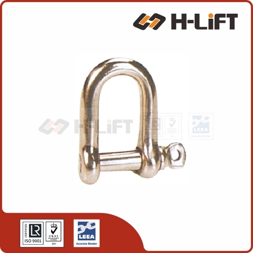 Stainless Steel European Type Large Dee Shackle