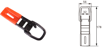 paddle buckle for car lashing h-lift china