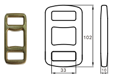 one way lashing buckle China manufacturer