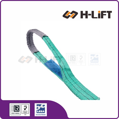 60mm 2t flat webbing sling en1492-1 china manufacturer