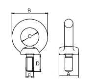 DIN 580 eye bolt