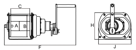 h-lift hand winch