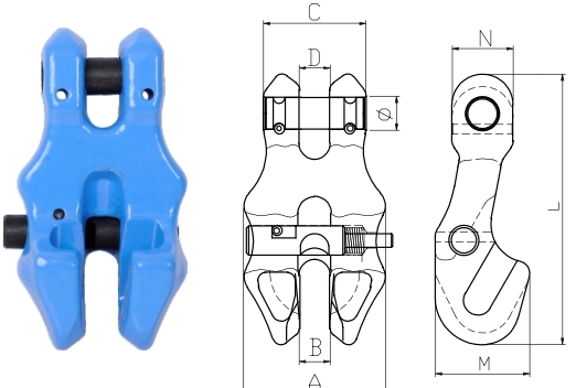 G-100 Shortening Clutch Locking type SCL