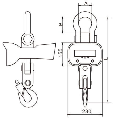 H-Lift Crane Scale