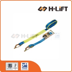 28mm LC 750kg Ratchet Tie-down Strap with Hook and Keeper AS/NZS 4380