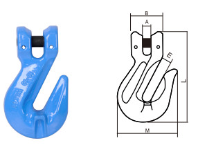 Grade 100 Clevis Cradle Grab Hook CGK type