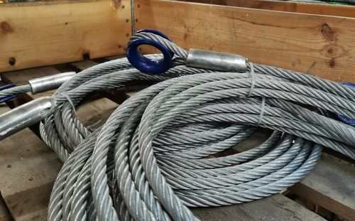 Wire Rope Sling with Round Thimble