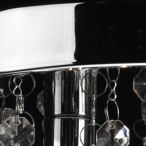 Round decorative crystal ceiling lamp acrylic