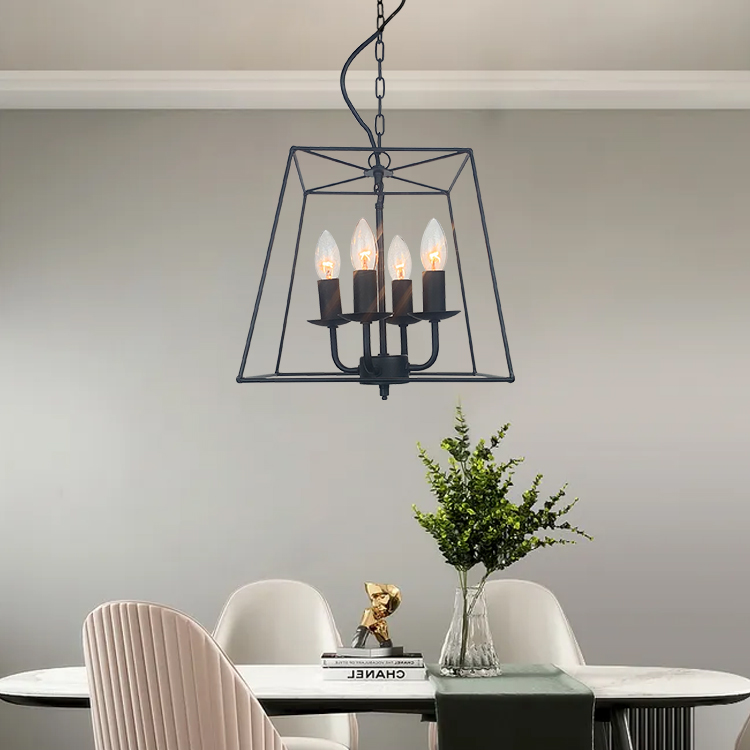 Home Decor Luxury Vintage Design American Linear farmhouse Chandelier for offices ceiling Pendant light_NS-120405