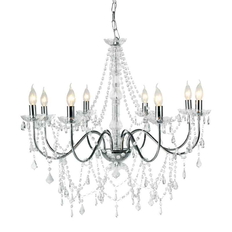 Top selling crystal BIG chandelier 12 lamp holders use for hotel and weeding decoration ns-120125