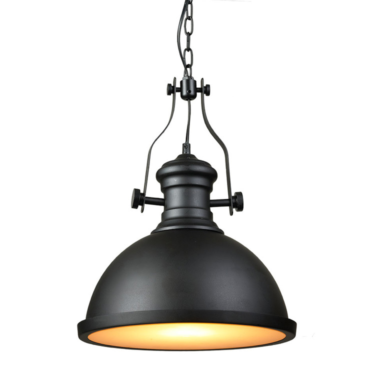 Black Loft lamp Metal Hat Pendant Lamp