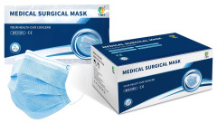 Masque chirurgical médical 3 plis de type IIR (boucle d'oreille)