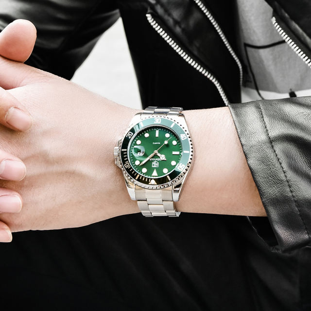 BENYAR Men's Quartz Watches Waterproof Alloy Business Wrist Watch for Men Stainless Steel Luxury Sports Wristwatch